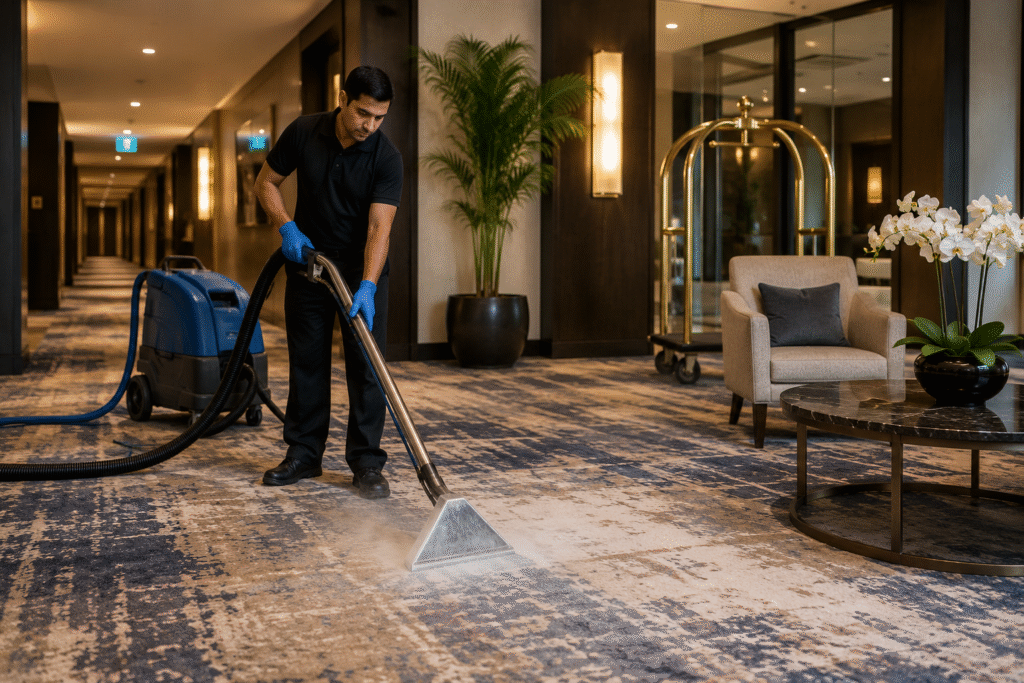 carpet cleaning in hotels