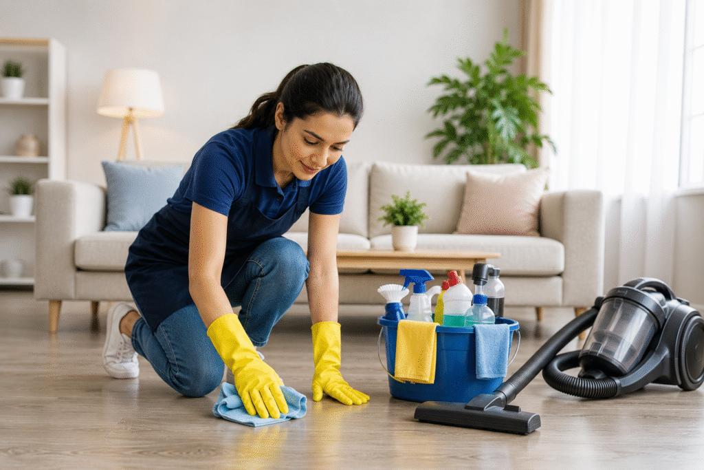 house deep cleaning